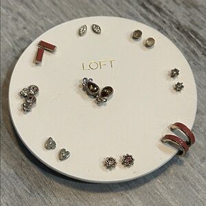 LOFT Fall Stud Earring Set NEW